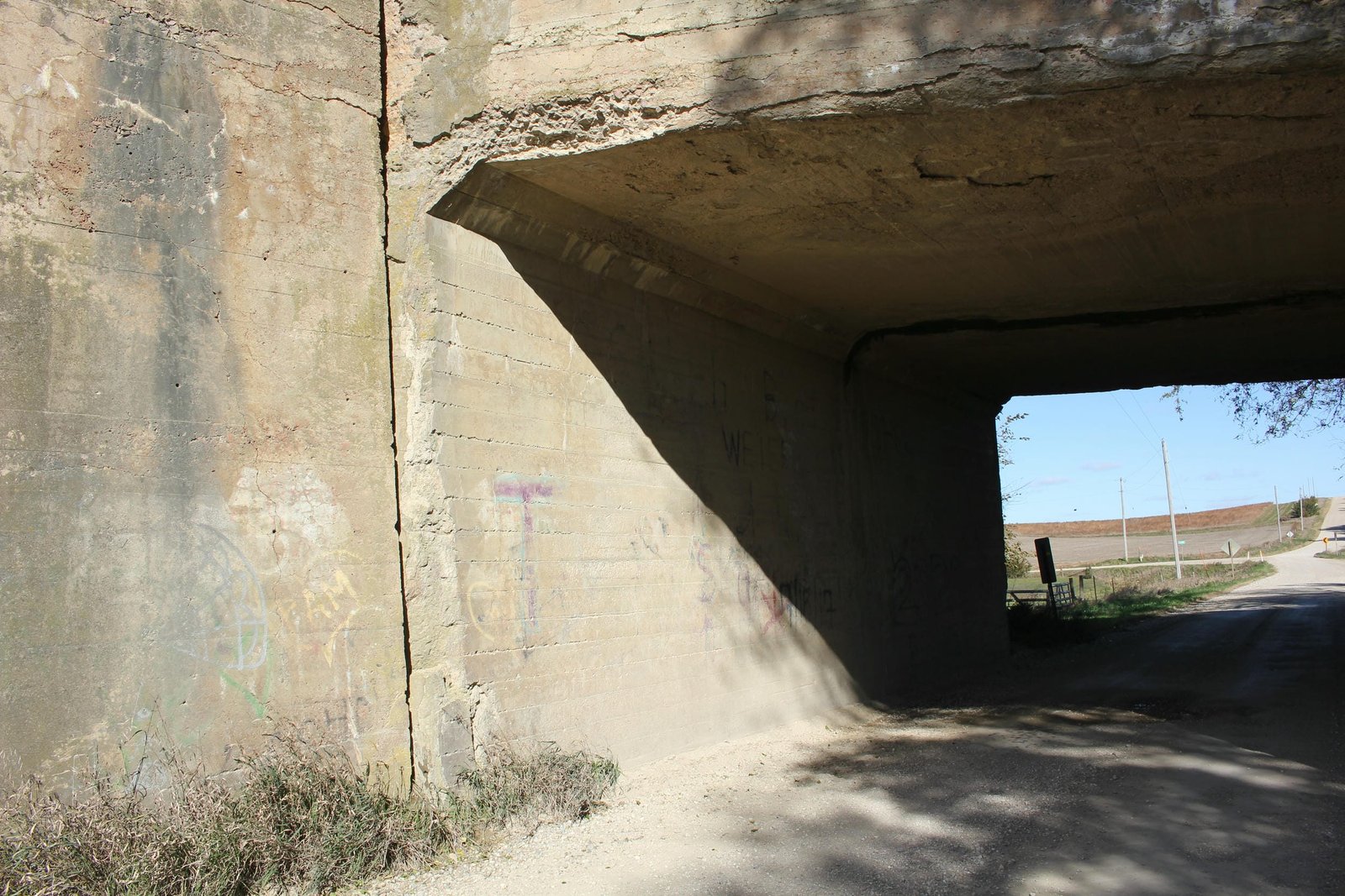 West abutment